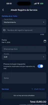 Control de gastos